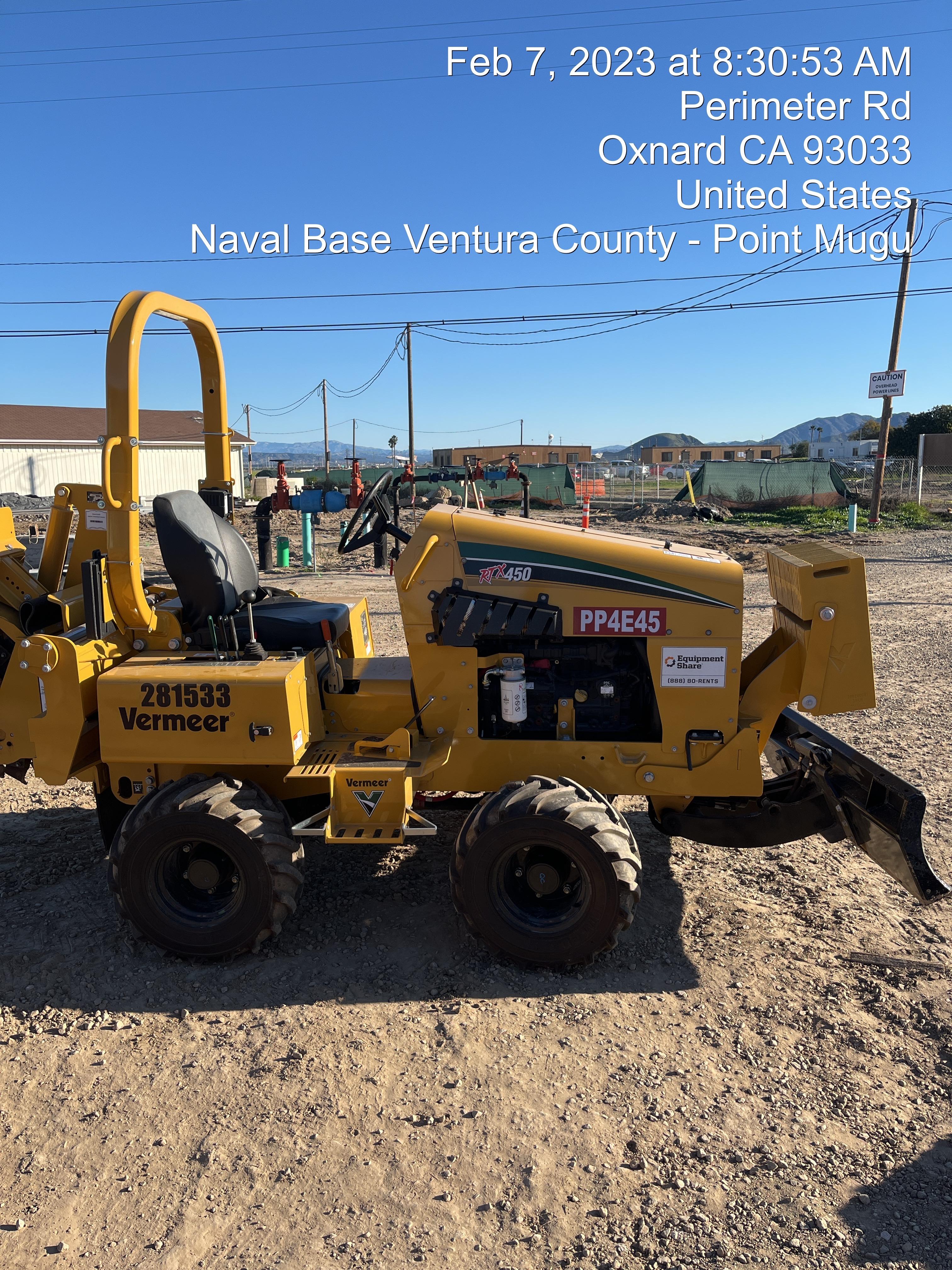 2023 VERMEER RTX450