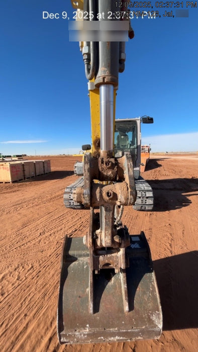 2019 Wacker Neuson ET90 Enclosed Cab, Hybrid Tracks, Long Dipperstick, T4, Hydraulic Thumb w/Manual QC, Buckets: 18/24/36"