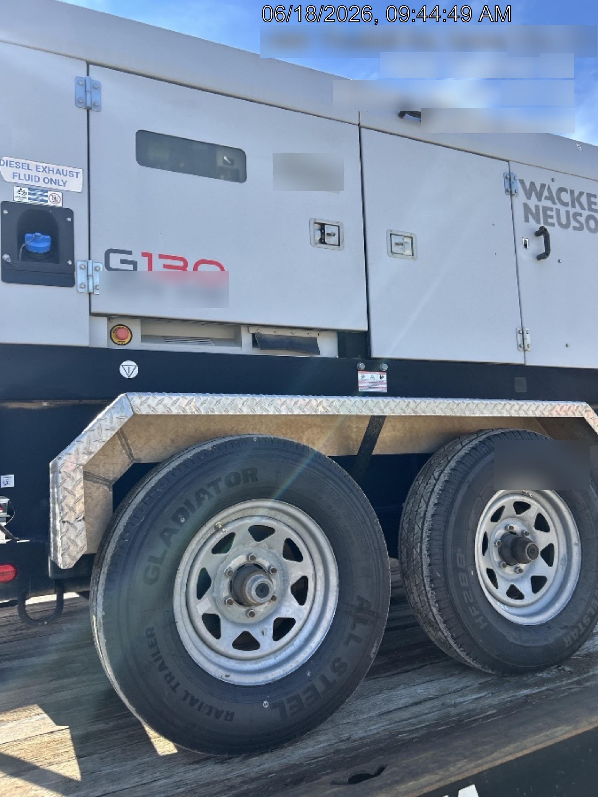 2019 WACKER NEUSON G130