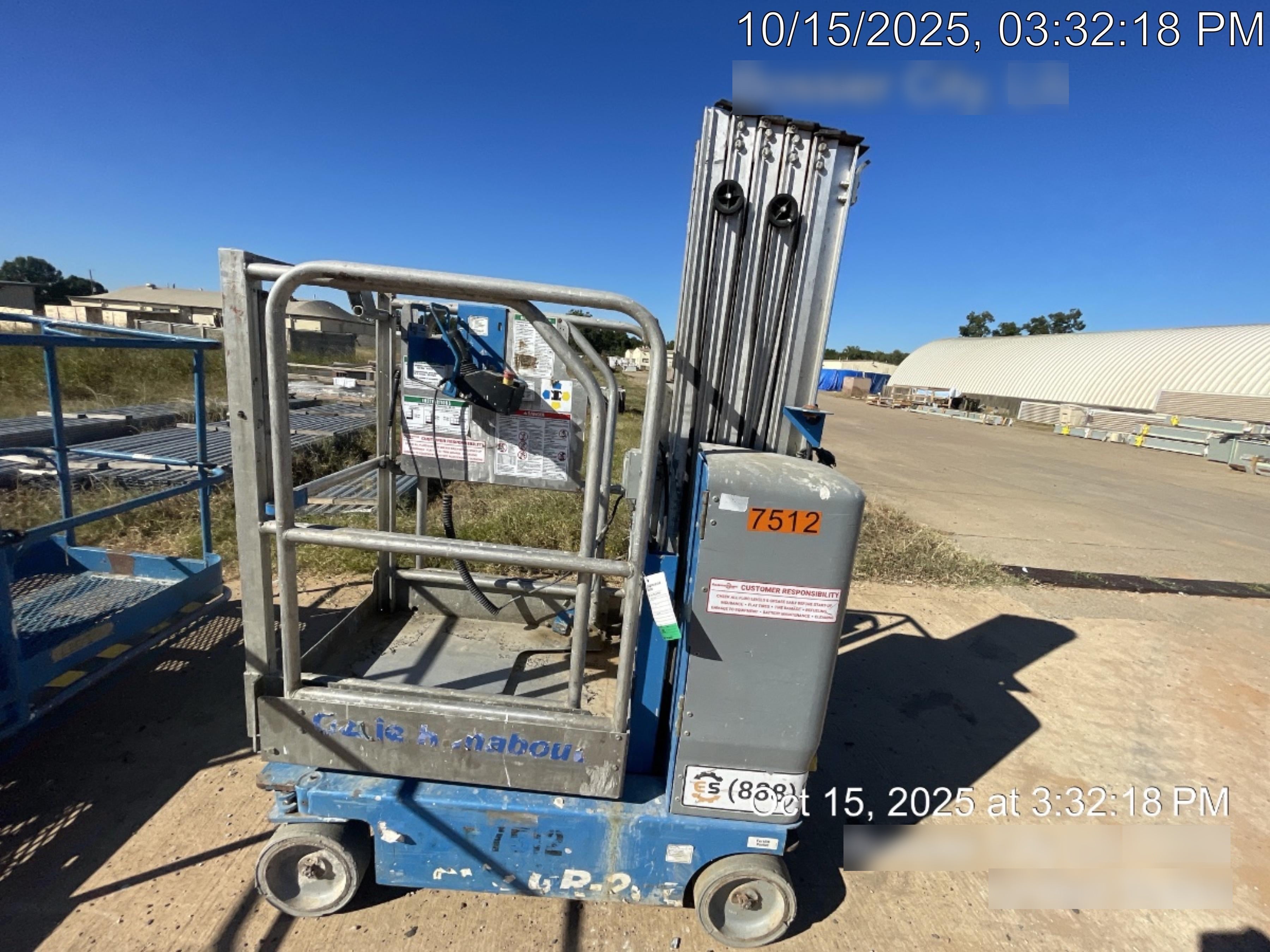 2018 GENIE GR-20