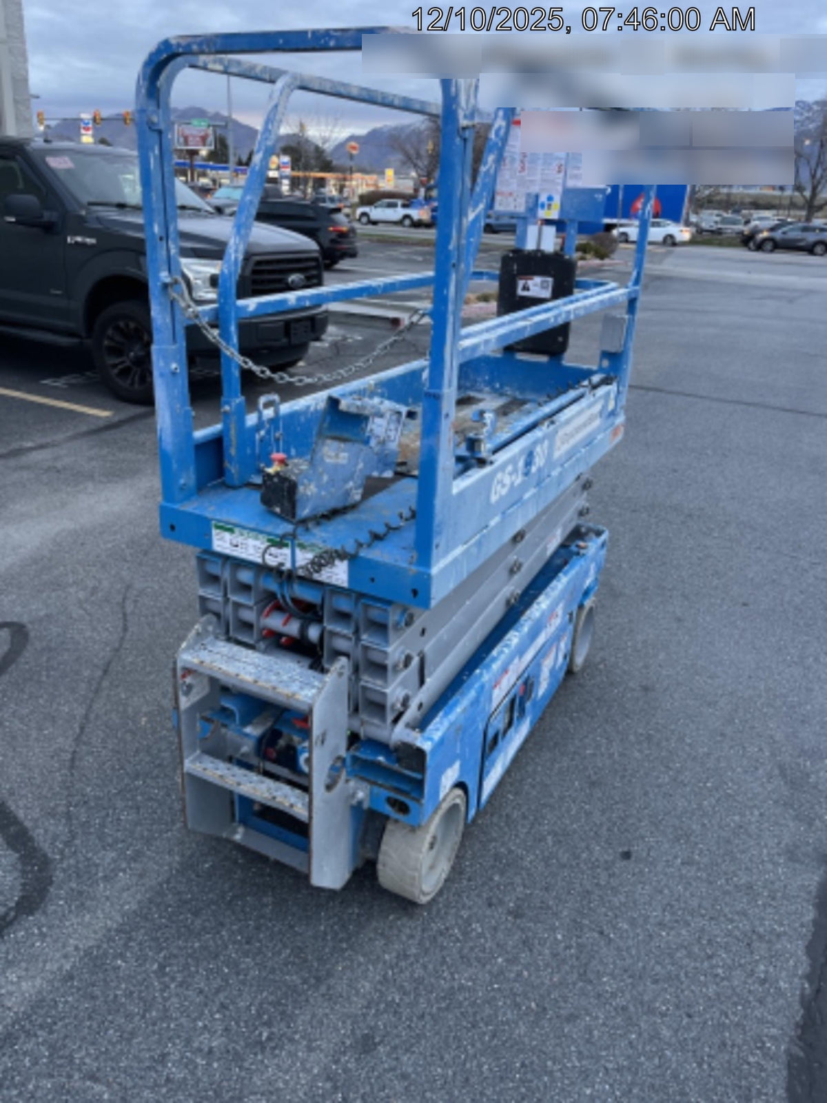 2019 Genie GS-1930 Fixed rails with chain Entry