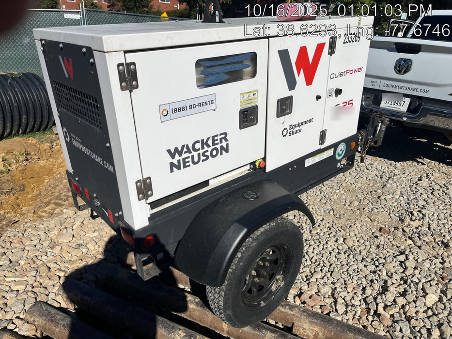 2022 WACKER NEUSON G25