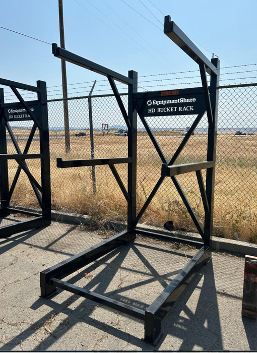 2025 FLUID POWER SUPPORT Heavy Duty Three Bucket Rack