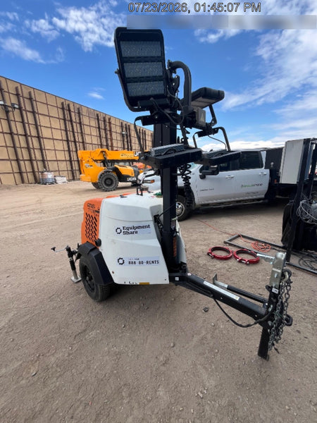 2023 Generac MLT2 Diesel, Flex Switch 120V Input, Powerzone Controller, 
(4) 320W LED Lights, 4kW Generator, 39.9 Gal Fuel Tank, 2" Ball, T3