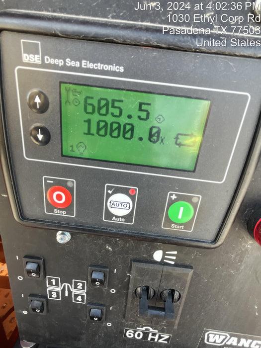 2024 Wanco WLTT-4MM4K Diesel, Deep Sea Controller, Shore Power Plug, Auto Start, (4) 350W LED Floodlights, 4kW Generator, 60 Gal Fuel Tank, 2" Ball, T3