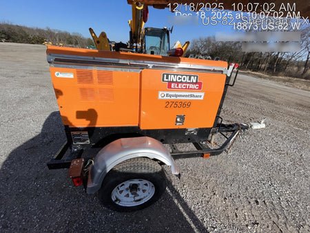 2022 Lincoln Electric LE400 Kubota V1505, Trlr, Cable Rack, Light Kit, ES Decals, T3