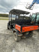 2022 Kubota RTV-X1140W-H Plastic Canopy, Windshield Acrylic Clear, LED Strobe Light, Wire Harness Kit, Back up Alarm