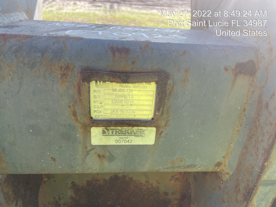 2022 WERK-BRAU 120" Loader Rake - Werk-Brau