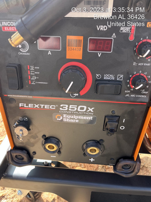 2023 LINCOLN ELECTRIC FLEXTEC 350X