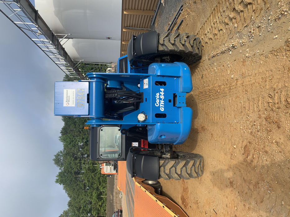 2020 Genie GTH-844 Cab/Heat/Air, Solid Tires, Work Lights, Beacon, Aux Hydraulics, Back up Alarm, Lifting Eye
