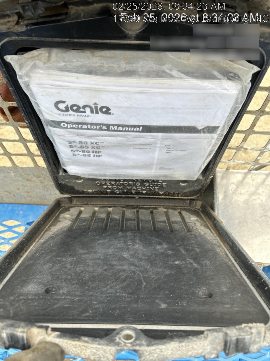 2020 GENIE S-85 XC