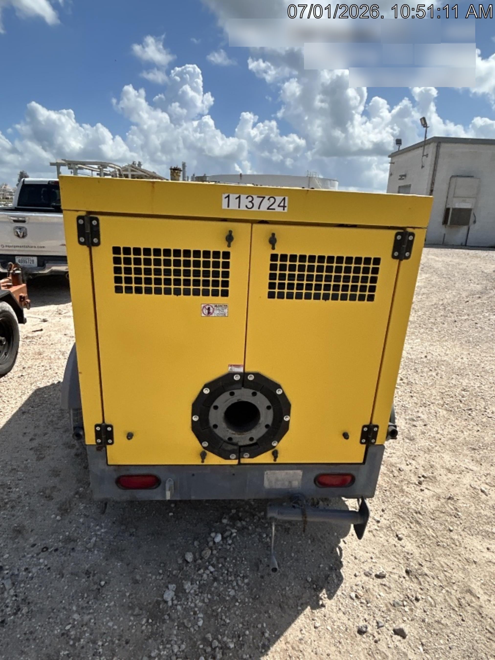 2020 ATLAS COPCO PAS 150 HF CS Enclosed