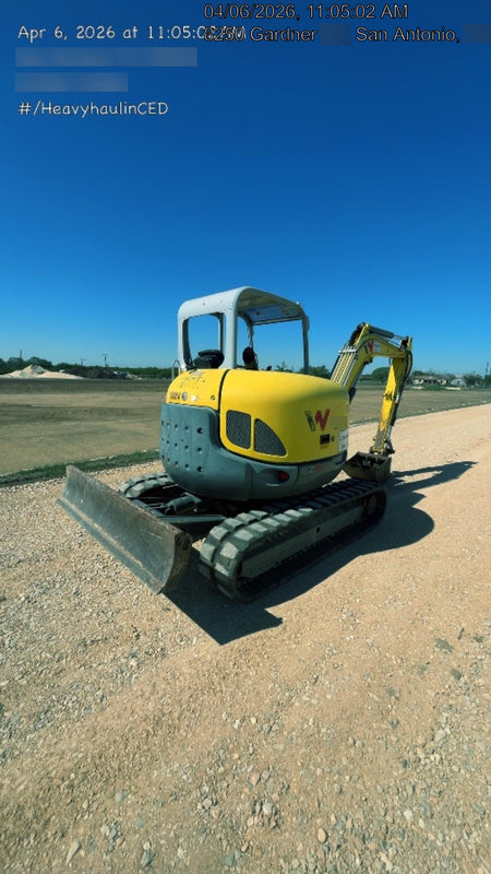 2020 Wacker Neuson EZ53 MX,TRK,LGD,CNPY,PC w/QC Coupler, 12"/18"/24" HD Buckets