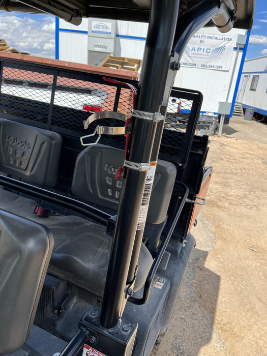 2022 Kubota RTV-X1140W-H Plastic Canopy, Windshield Acrylic Clear, LED Strobe Light, Wire Harness Kit, Back up Alarm