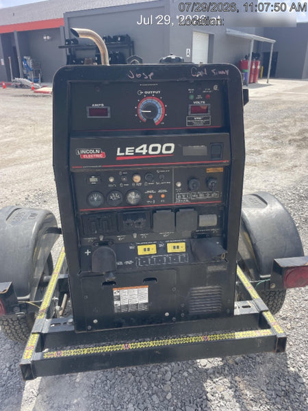 2024 Lincoln Electric LE400 Kubota V1505, Trlr, Cable Rack, Light Kit, ES Decals, T3