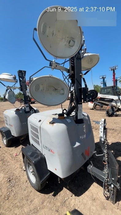 2018 Wacker Neuson LTV6L-MH Wacker Neuson LTV6L Mobile Light Tower w/Fuel Level Sensor Installed