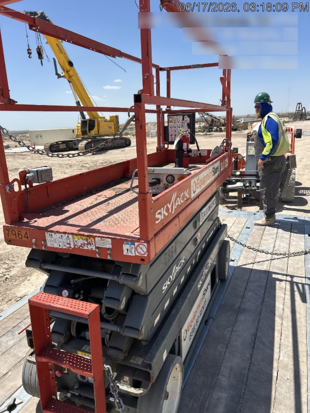 2018 Skyjack SJIII-3226 Skyjack SJIII3226 Scissor Lift w/Trojan Batteries