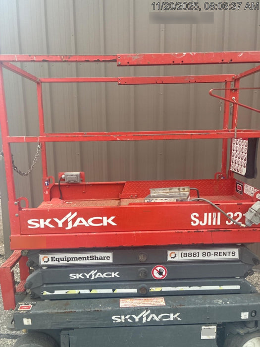 2018 Skyjack SJIII-3219 Standard Rental Specs