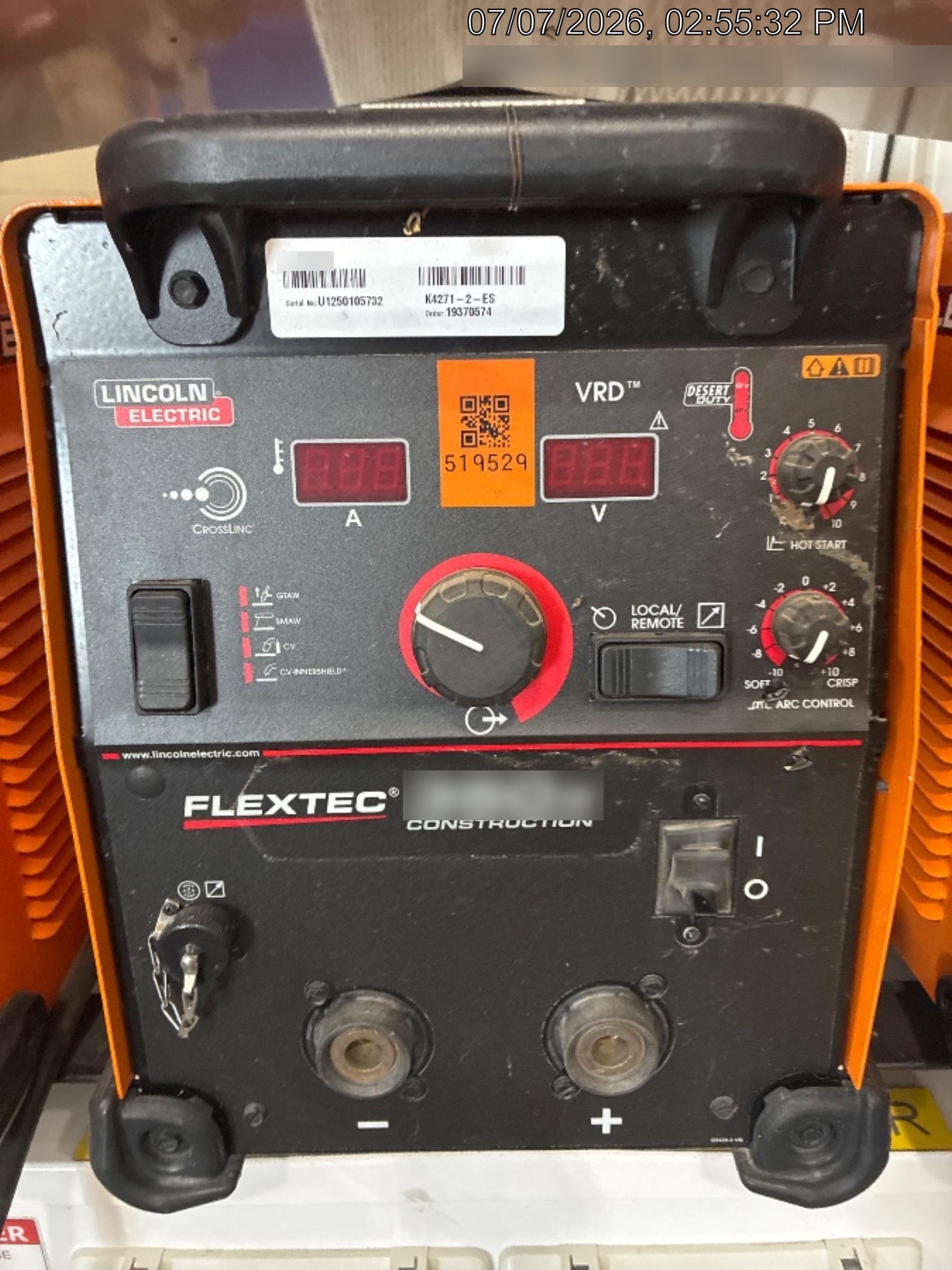 2025 LINCOLN ELECTRIC FLEXTEC 350X