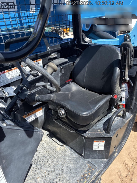 2018 Genie GTH-844 Genie GTH-844 w/ROPS, Work Lights, Solid Tires, RH Cab Mesh, Beacon, 60" Carriage and Forks