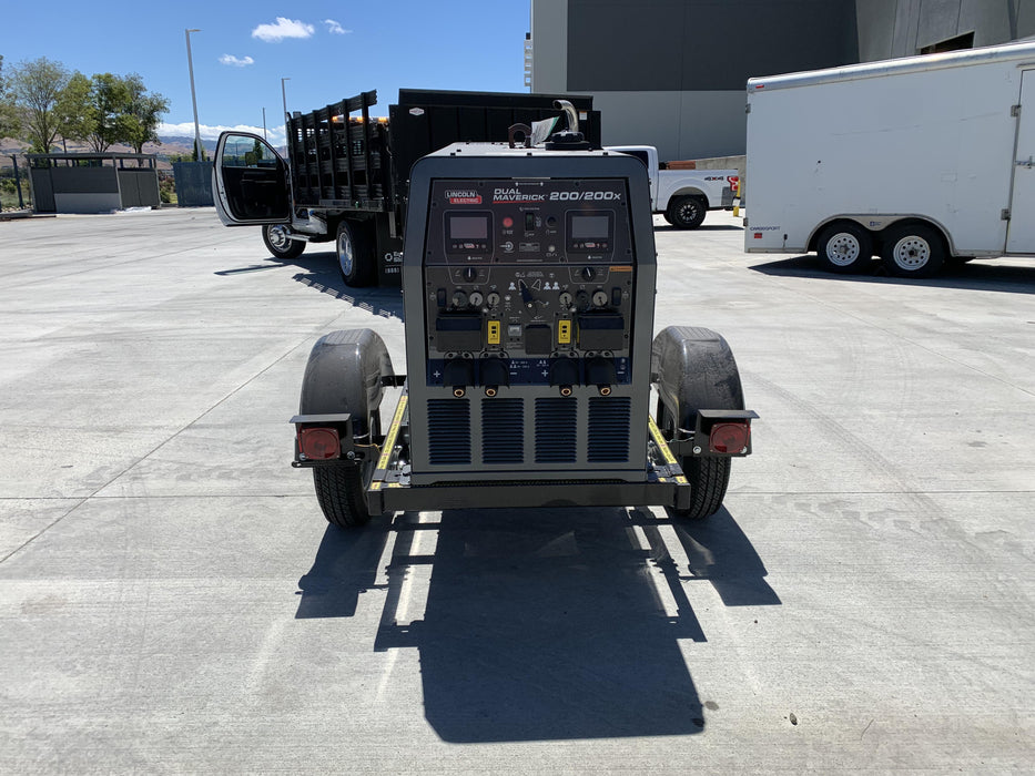 2021 Lincoln Electric Dual Maverick 200/200X Ready Pak 3 (includes trailer, cable rack, fender light kit)
