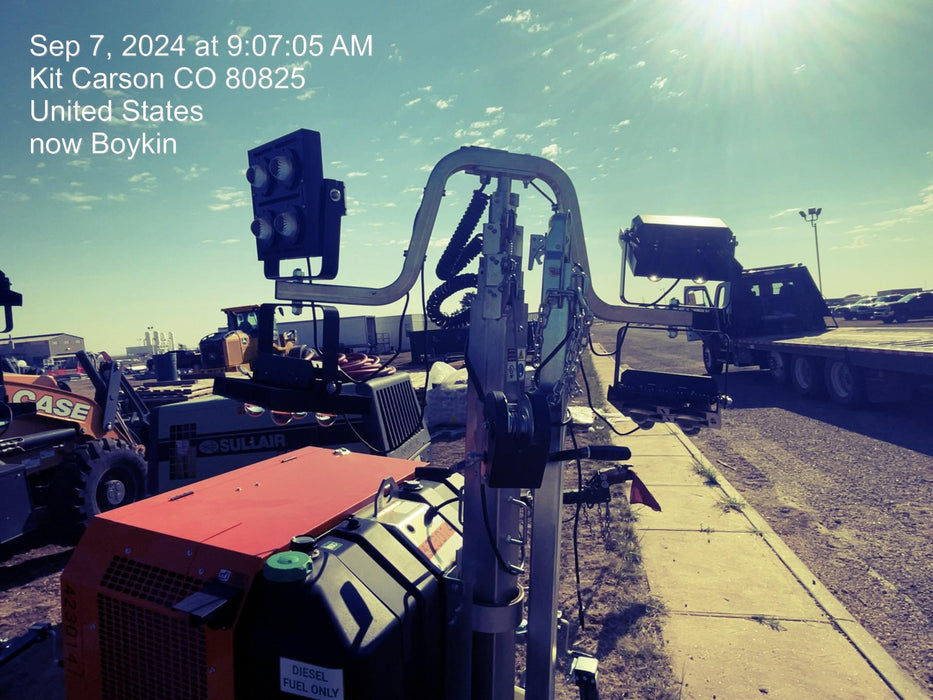 2024 Wanco WLTT-4MM4K Diesel, Deep Sea Controller, Shore Power Plug, Auto Start, (4) 350W LED Floodlights, 4kW Generator, 60 Gal Fuel Tank, 2" Ball, T3