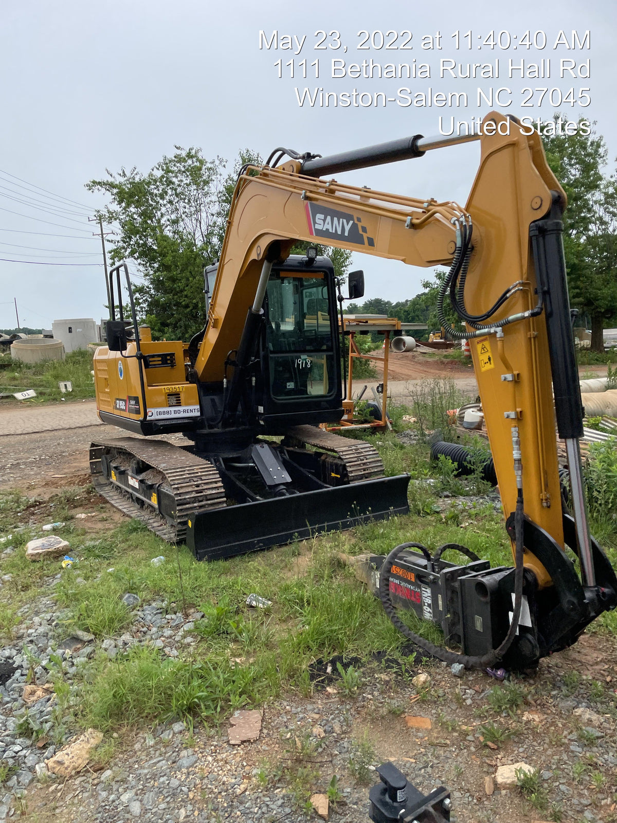 2021 SANY SY95C