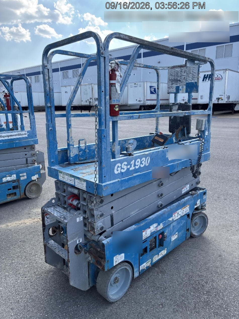 2018 Genie GS-1930 Genie GS-1930 Scissor Lift w/Standard Options