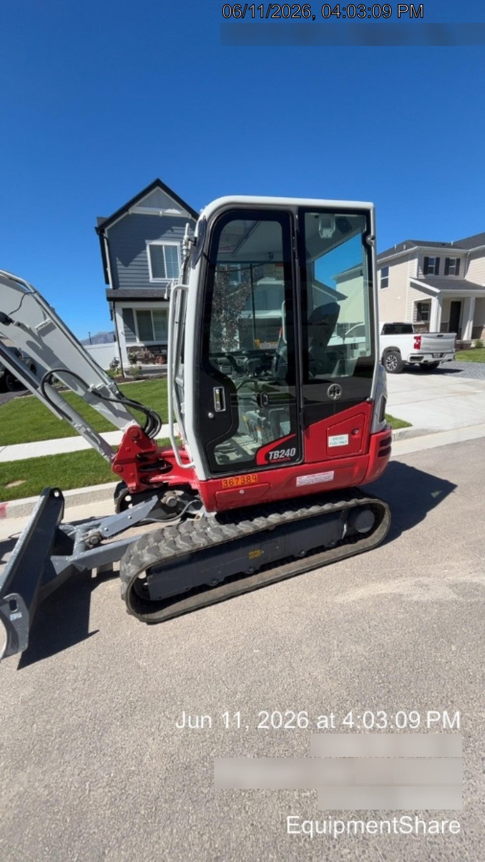 2023 TAKEUCHI TB240-CR