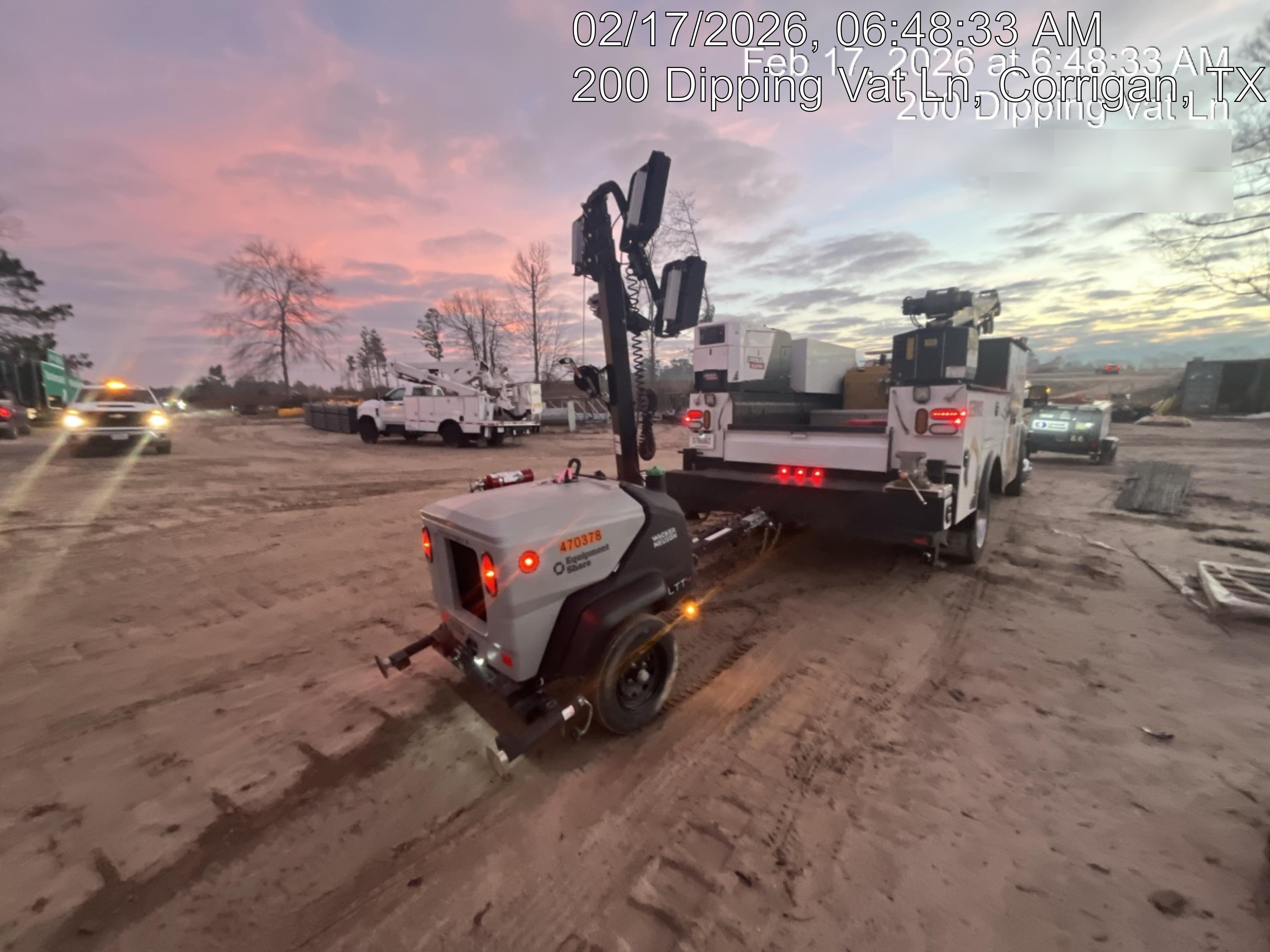 2024 Wacker Neuson LTT4 Diesel, Kohler KDW702, Deep Sea Controller, Auto Start, LED 320W, Bypass Outlet, T3