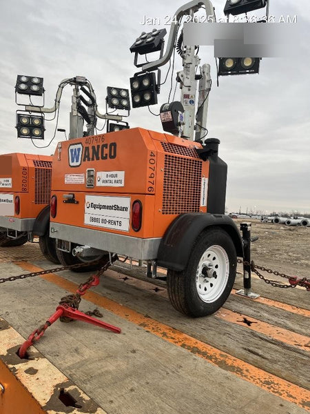 2024 Wanco WLTT-4MM4K Diesel, Deep Sea Controller, Shore Power Plug, Auto Start, (4) 350W LED Floodlights, 4kW Generator, 60 Gal Fuel Tank, 2" Ball, T3