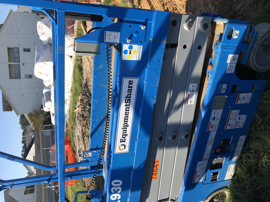 2020 Genie GS-1930 Fixed rails with chain entry gate - Pre A92.20