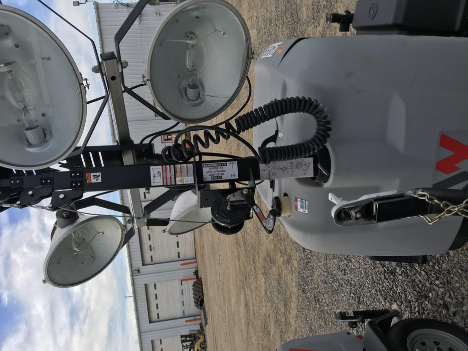 2019 Wacker Neuson LTV6L-MH Wacker Neuson LTV6L Mobile Light Tower w/Fuel Level Sensor Installed