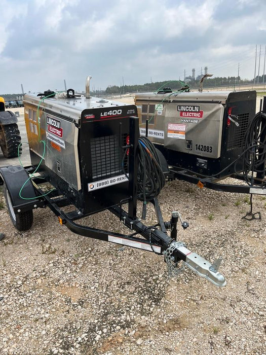 2024 Lincoln Electric LE400 Kubota V1505, Trlr, Cable Rack, Light Kit, ES Decals, T3