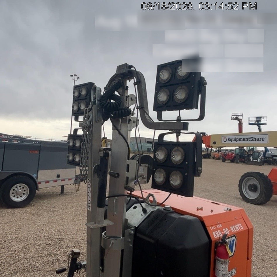 2024 Wanco WLTT-4MM4K Diesel, Deep Sea Controller, Shore Power Plug, Auto Start, (4) 350W LED Floodlights, 4kW Generator, 60 Gal Fuel Tank, 2" Ball, T3