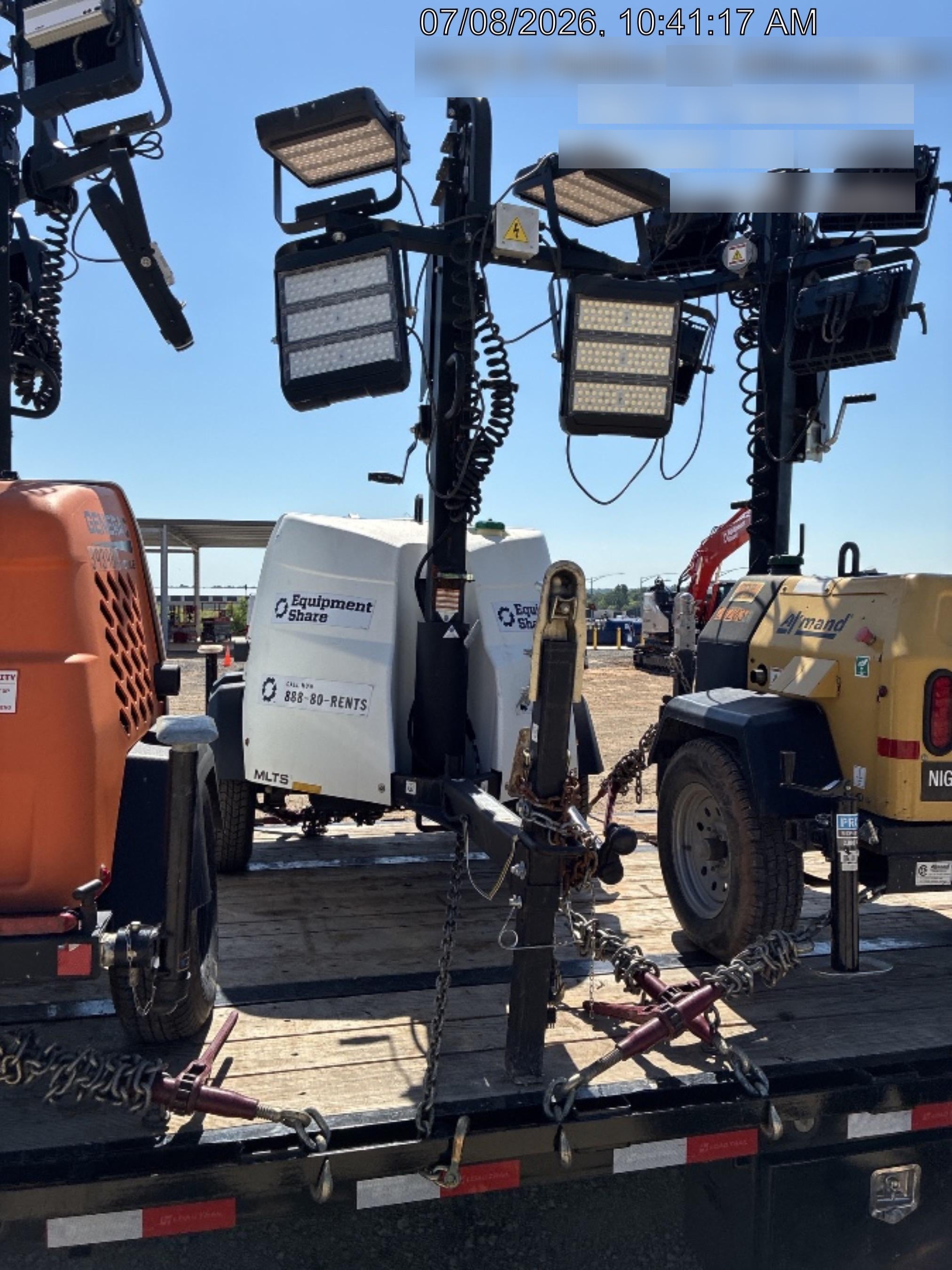2024 Generac MLT2 Diesel, Flex Switch 120V Input, Powerzone Controller, 
(4) 320W LED Lights, 4kW Generator, 39.9 Gal Fuel Tank, 2" Ball, T3
