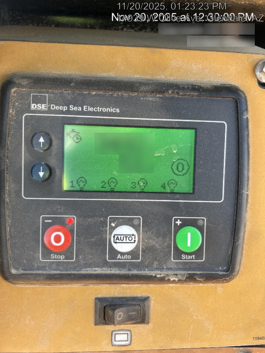 2022 Allmand NLV3GR (4) LED Light Fixture 350W, 23' Vertical Mast, 3kW Prime, Towable, ES Decals, T3