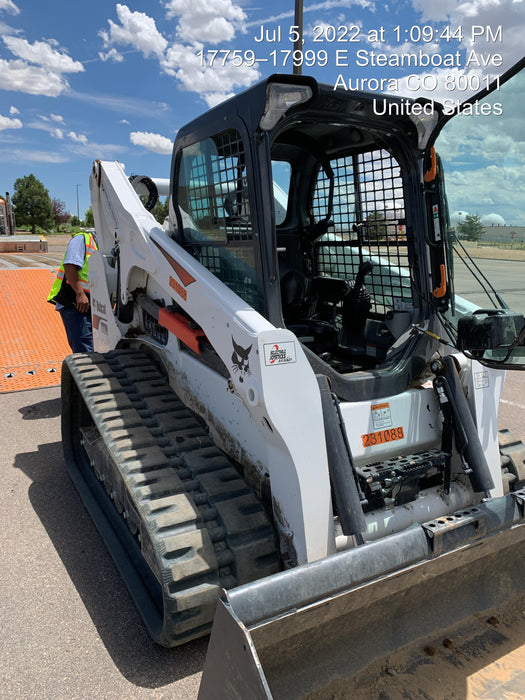 2022 Bobcat T770 92hp Doosan Diesel, Cab/Heat/Air, Rubber Tracks, Manual QC