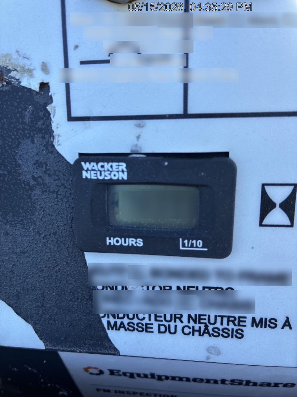 2019 Wacker Neuson LTV6L-MH Wacker Neuson LTV6L Mobile Light Tower w/Fuel Level Sensor Installed
