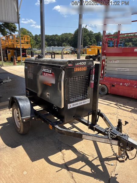 2024 Lincoln Electric LE400 Kubota V1505, Trlr, Cable Rack, Light Kit, ES Decals, T3