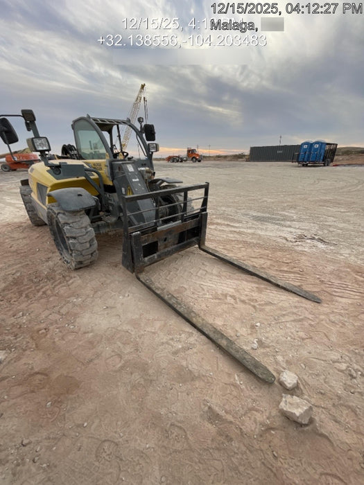 2018 Wacker Neuson TH627 Wacker Neuson TH627 Telehandler w/Canopy, Solid Tires, 48" Carriage and Forks