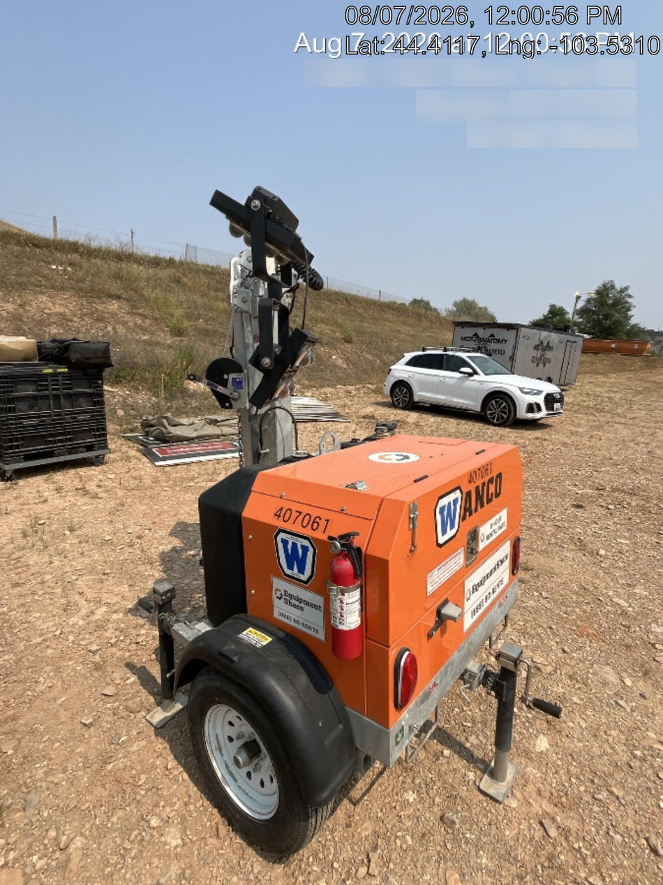 2024 Wanco WLTT-4MM4K Diesel, Deep Sea Controller, Shore Power Plug, Auto Start, (4) 350W LED Floodlights, 4kW Generator, 60 Gal Fuel Tank, 2" Ball, T3