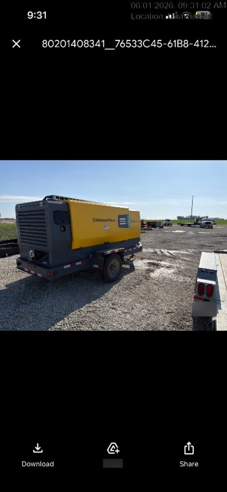 2024 ATLAS COPCO XAS 850