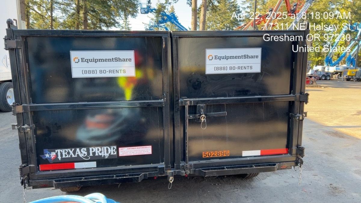 2025 TEXAS PRIDE TRAILERS DT714416KBP