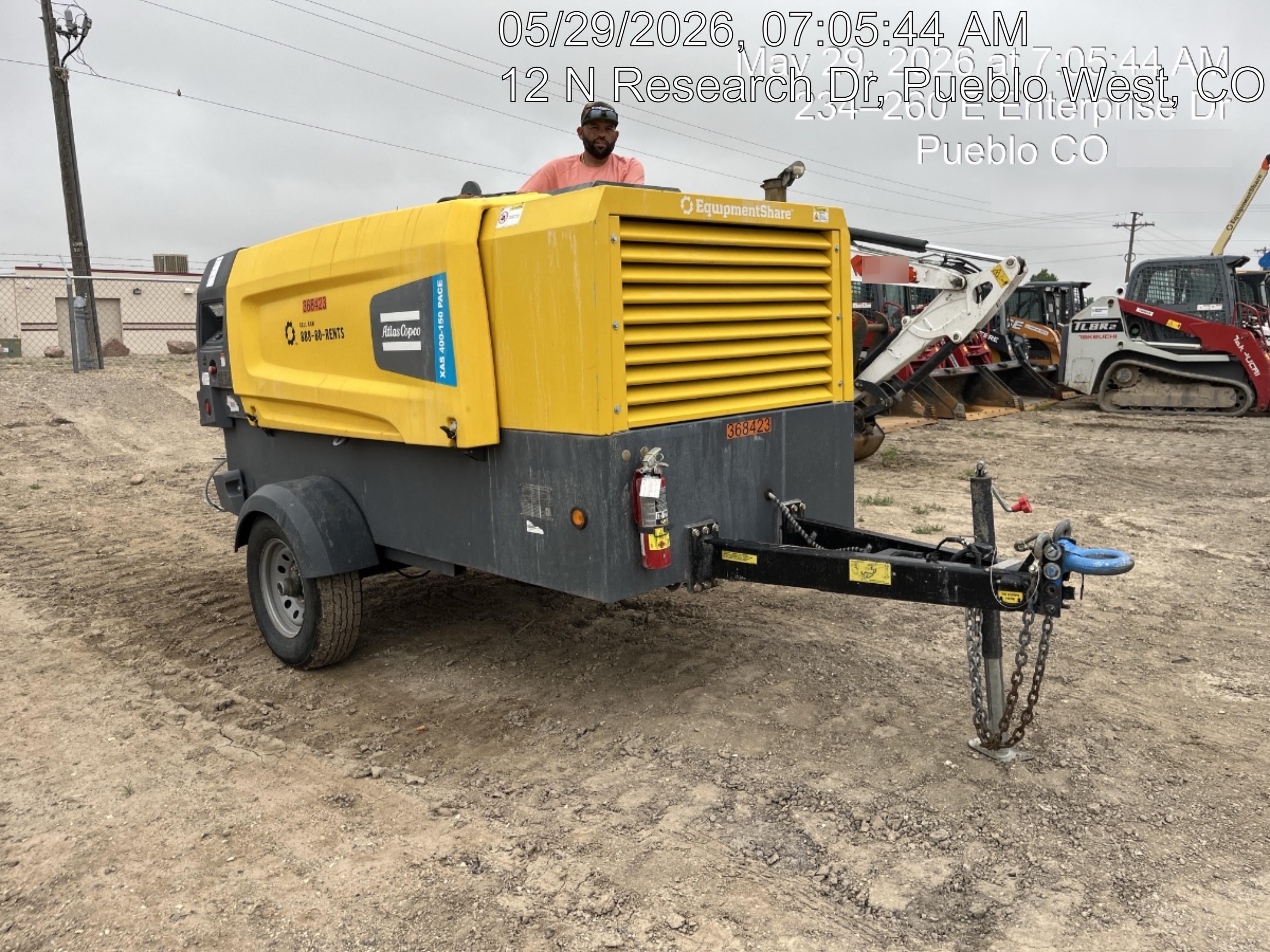 2023 ATLAS COPCO XAS 400-150 PACE