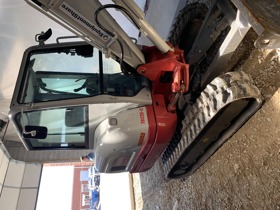 2020 Takeuchi TB235-2CR Cab/Heat/Air, Rubber Tracks, Manual TAG QC