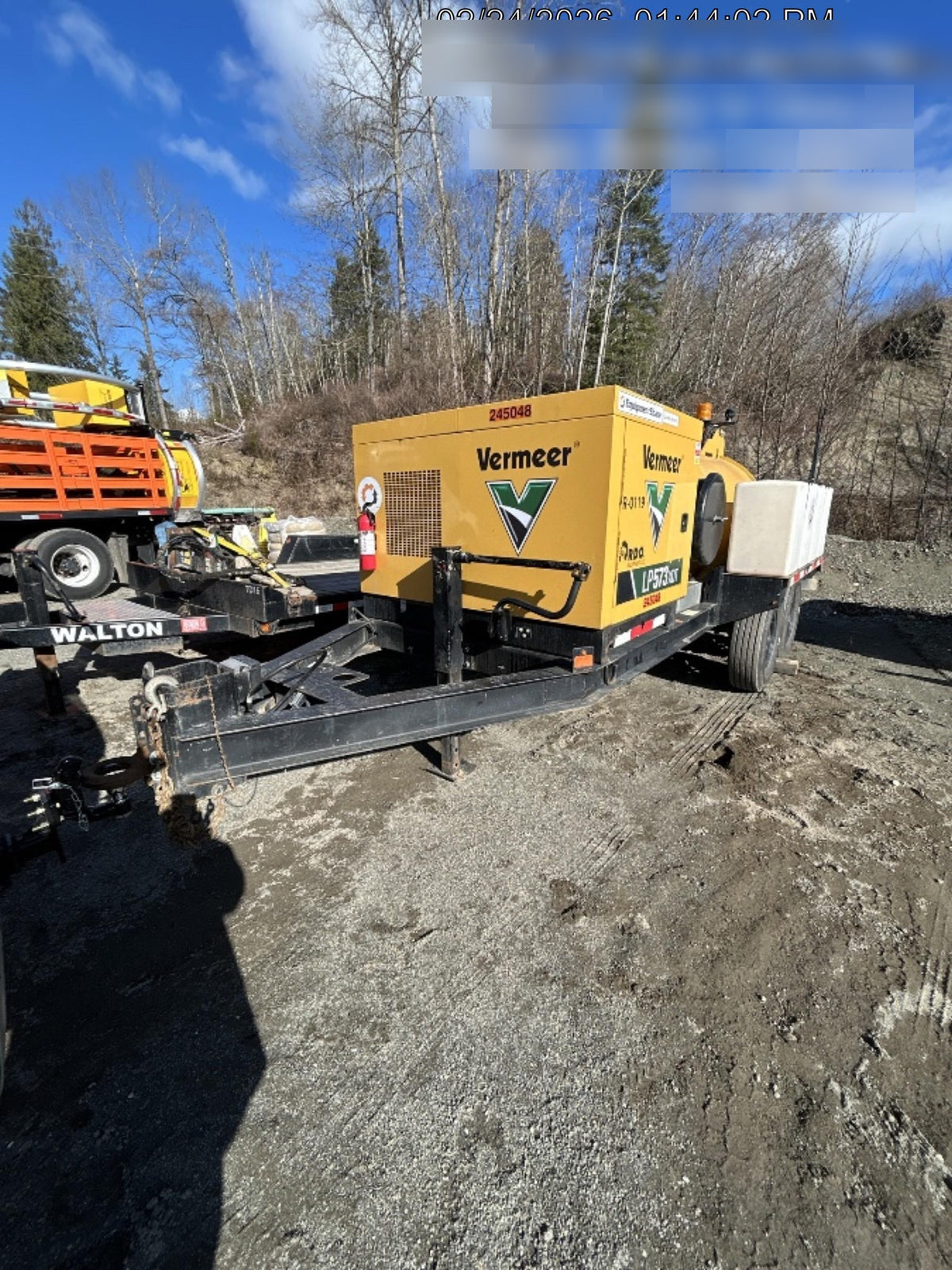 2022 Vac-Tron LP573XDT T4 Koehler Diesel Engine, 500 Gallon Debris Tank, x2 100 Gallon Water Tanks