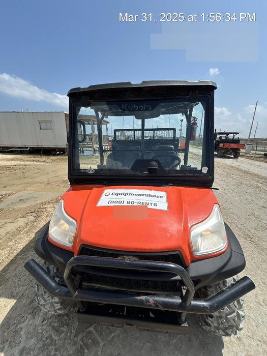 2019 Kubota RTV-X1140W-H 4wd Utility Cart, LED Strobe, Windshield Tempered Glass, Plastic Canopy, Wire Harness Kit, Backup Alarm