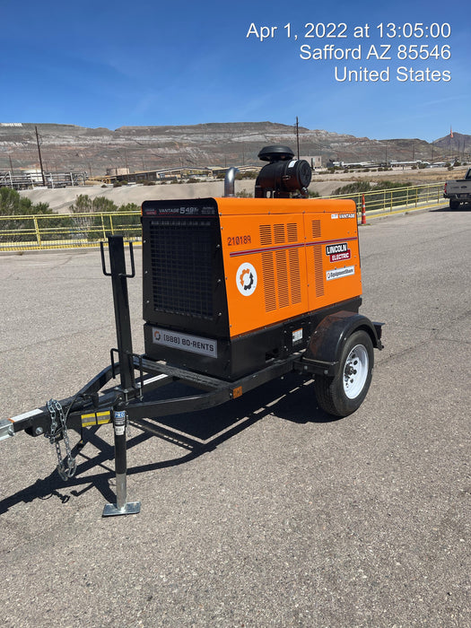 2022 Lincoln Electric Vantage 549X VANTAGE 549X READY-PAK 3