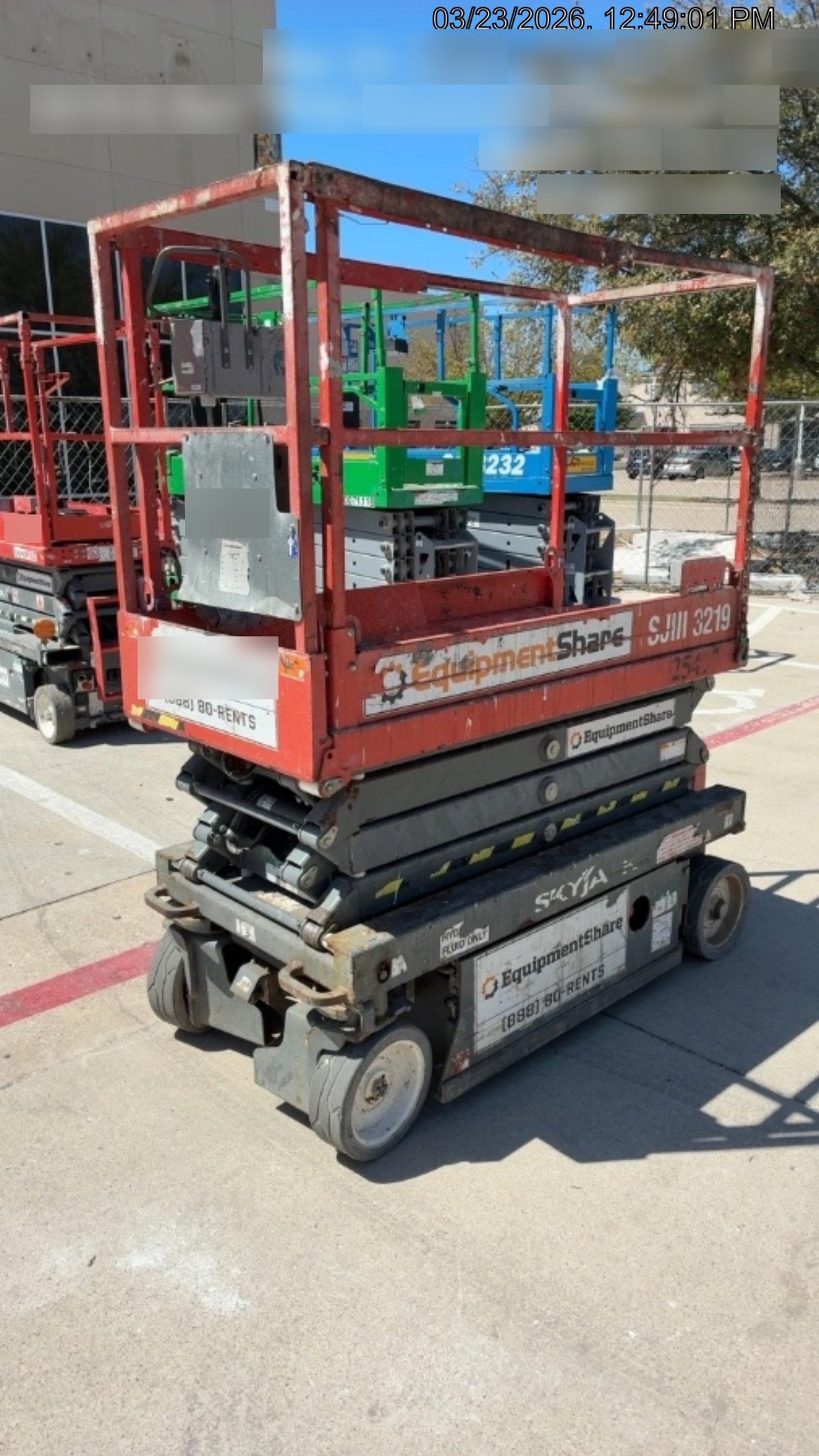 2019 Skyjack SJIII-3219 Standard w/Trojan Batteries